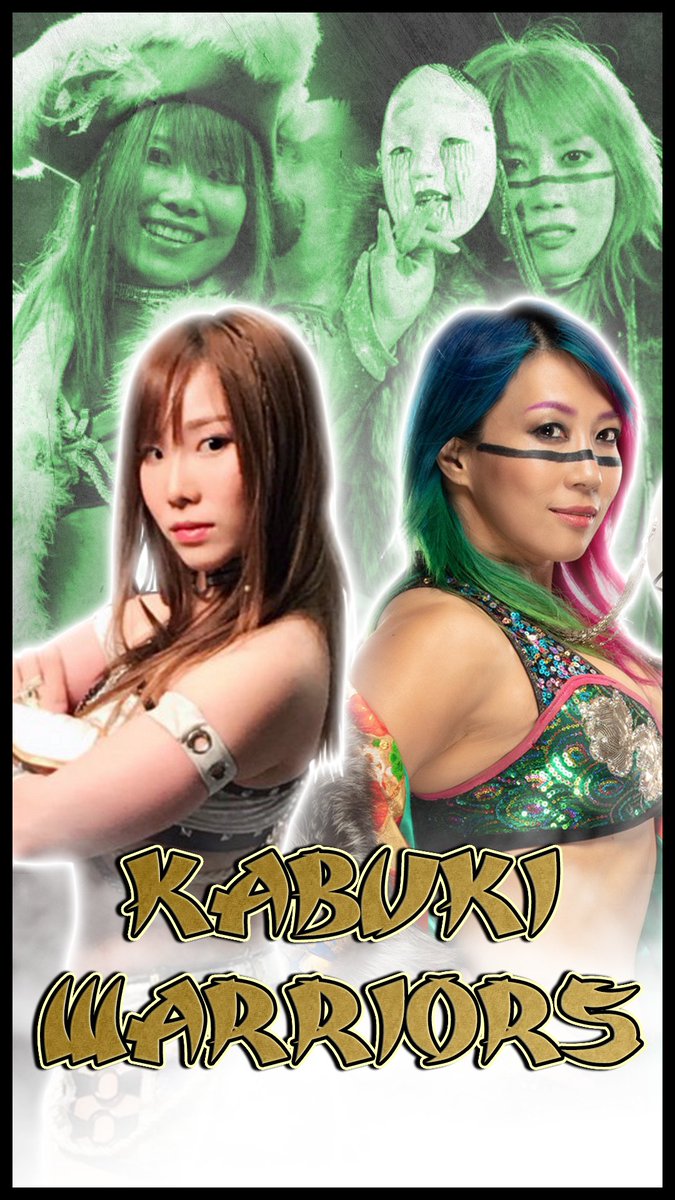 KairiSaneFans's tweet photo. If you love @KairiSaneWWE ⚓️💓
If you love @WWEAsuka 🤡💓

Please use my latest Kabuki Warriors smartphone wallpapers &amp; celebrate these incredibly special women.

Kairi &amp; Asuka are always my Champions.

#KabukiWarriors #KairiMania #KairiSane #AsukaCity #EmpressOfTomorrow #SDLive https://t.co/SMBWzBNvEt