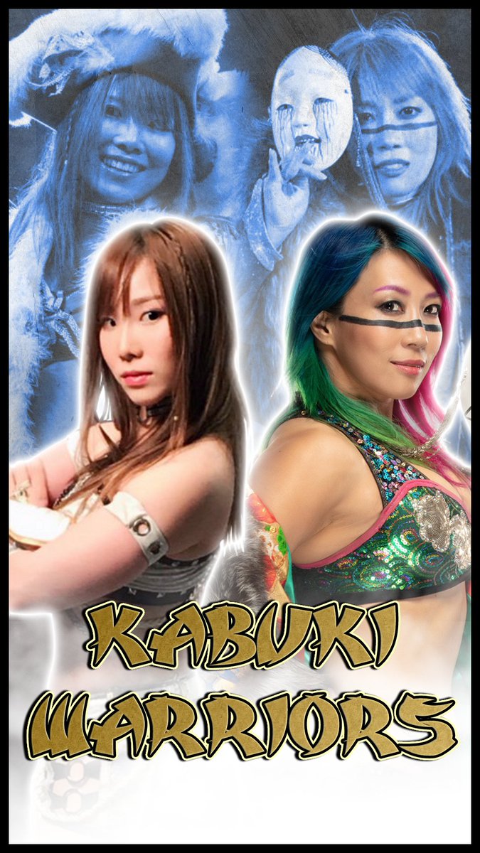 KairiSaneFans's tweet photo. If you love @KairiSaneWWE ⚓️💓
If you love @WWEAsuka 🤡💓

Please use my latest Kabuki Warriors smartphone wallpapers &amp; celebrate these incredibly special women.

Kairi &amp; Asuka are always my Champions.

#KabukiWarriors #KairiMania #KairiSane #AsukaCity #EmpressOfTomorrow #SDLive https://t.co/SMBWzBNvEt
