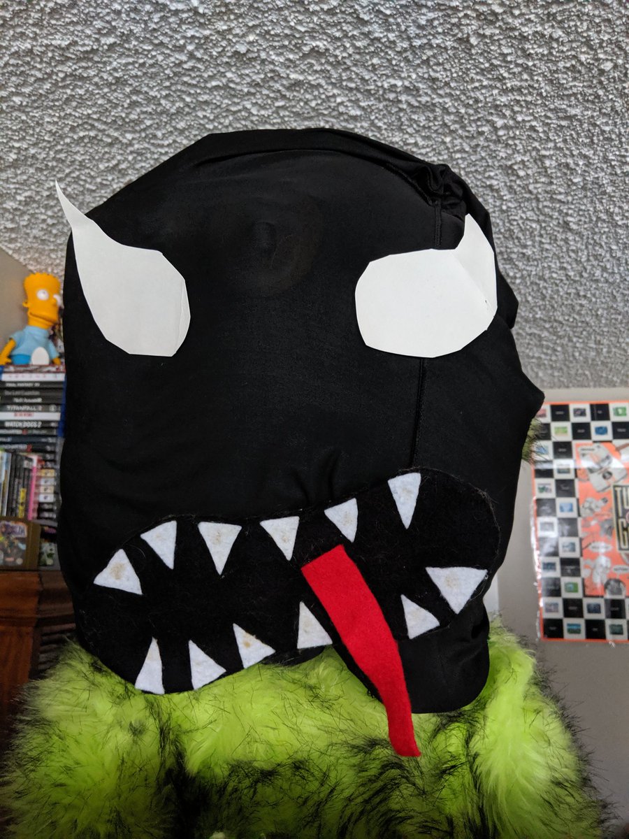 itsGrimpen's tweet photo. Oh no! The symbiote caught Grimpen! Now he's some kind of sex symbol! #VENOMVERSARY #venom #SpiderMan #MarvelComics #Videogames #SupportSmallStreamers #history https://t.co/1HUbZK7kzW