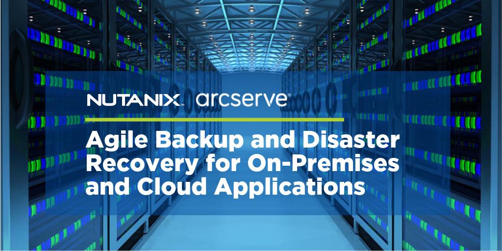 Webinar Tomorrow! Tune-in &amp; learn about the benefits of <a href="/Arcserve/">Arcserve</a> on <a href="/nutanix/">Nutanix Inc.</a> #AHV #NutanixPartners 
Register: bit.ly/2WnAoTQ