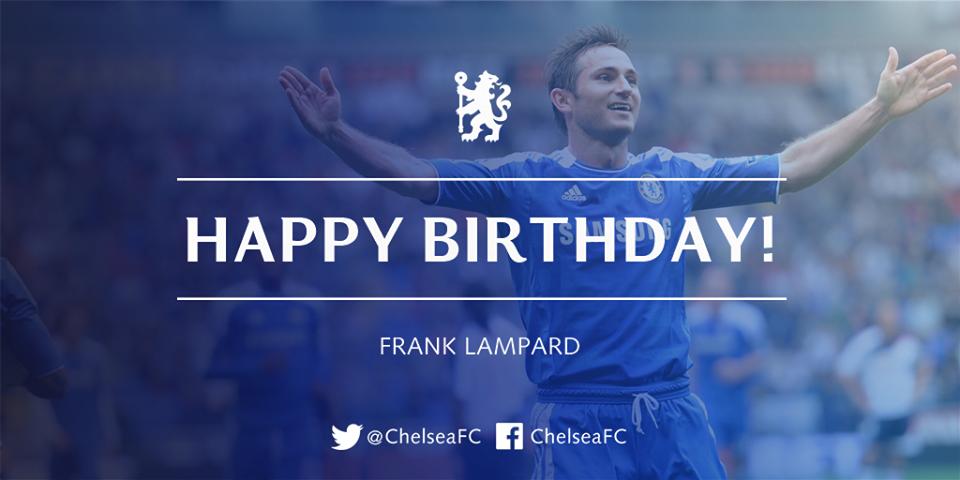 Happy birthday to Chelsea Frank Lampard!               Asmir Begovi   