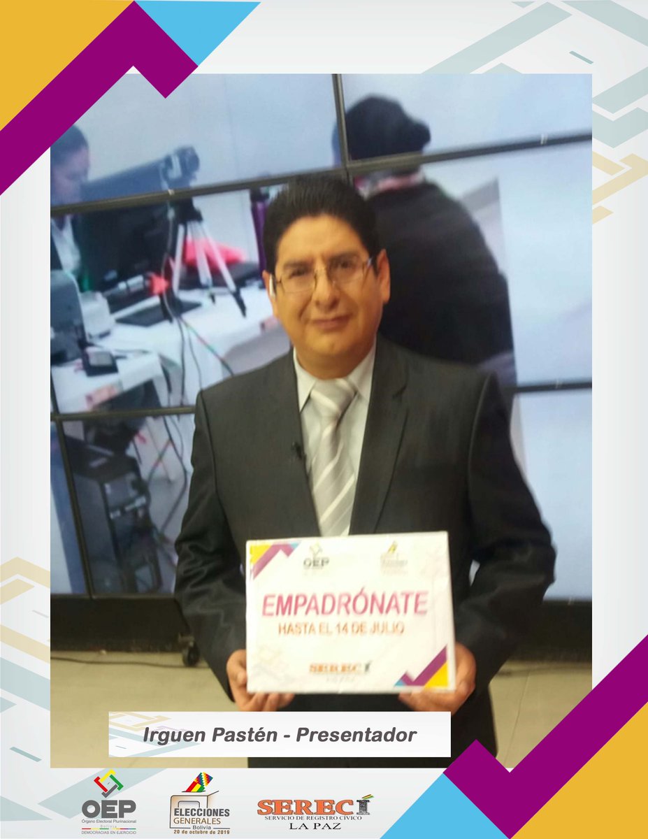 #Empadrónate Sólo necesitas tu Cédula de Identidad vigente en original y empadrónate en cualquiera de nuestros puntos de registro

<a href="/rtp_bolivia/">RTP Bolivia</a> 
<a href="/rtp_bolivia/">RTP Bolivia</a>