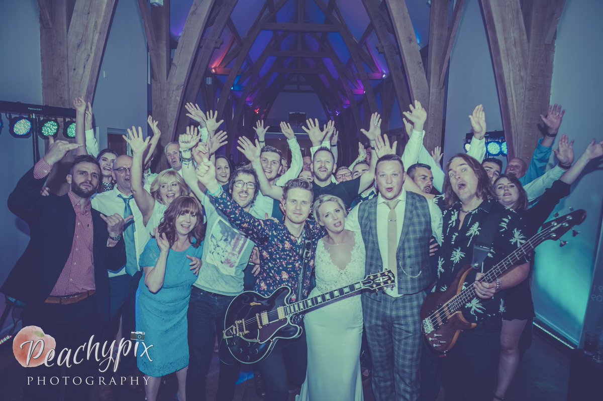 SonicBoomBand's tweet photo. What a crowd for a Tuesday night wedding @TheMillBarns Our amazing photographer @Peachypix18 captured the vibe of the night so well Corporate gig booked today in Cheshire!Ace feedback already in from the beautiful bride- https://t.co/ldfl9ApUOo 
#weddinginspo #shropshirewedding https://t.co/CwZDaiff2p