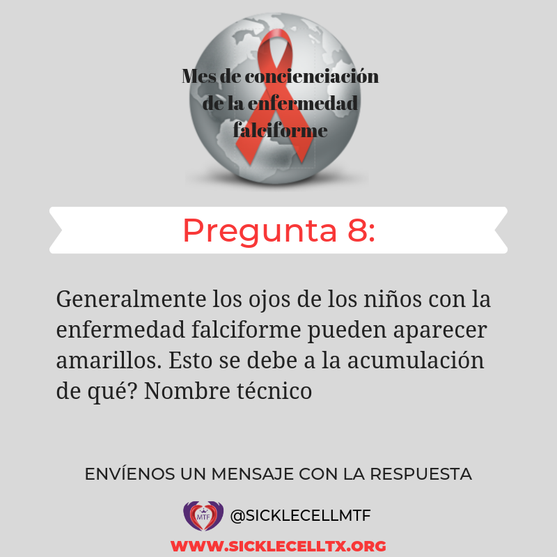 SickleCellMTF's tweet photo. We are almost done... only 2 more questions! The competition is looking fierce right now! Can you get this question right?
#ItAffectsUsAll #WhyIWearRed #WorldSickleCellDay2019 #SickleCellMTF https://t.co/Xnx5vCBUJS