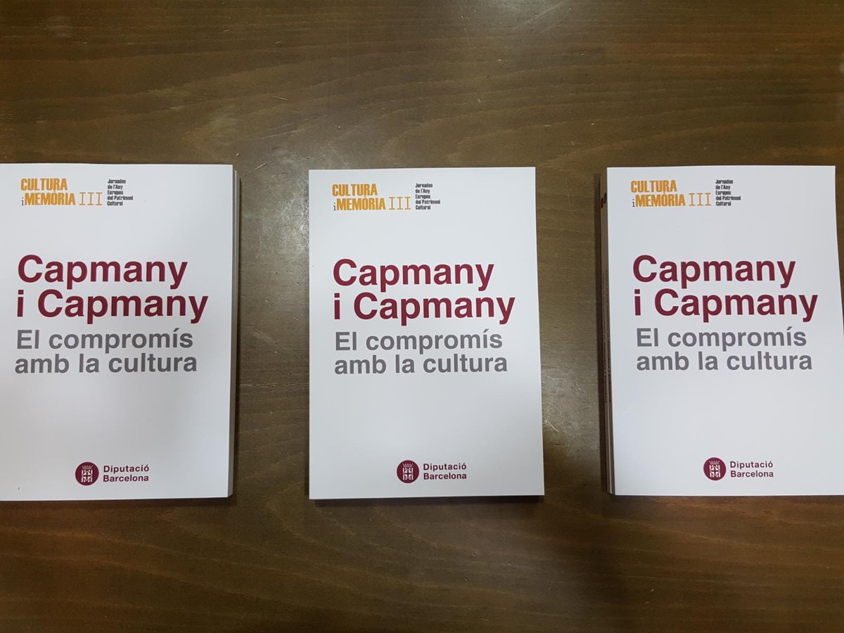 ercvall's tweet photo. El mestratge vital i les obres de l'Aureli i la Maria Aurèlia Capmany han estat fonamentals per a la cultura i la llengua catalana. Amb el diputat @oriolllado a la presentació del llibre 'Capmany i Capmany. Un compromís amb la cultura' editat per @CulturaDIBA #CapmanyiCapmany https://t.co/d384BEJUpd