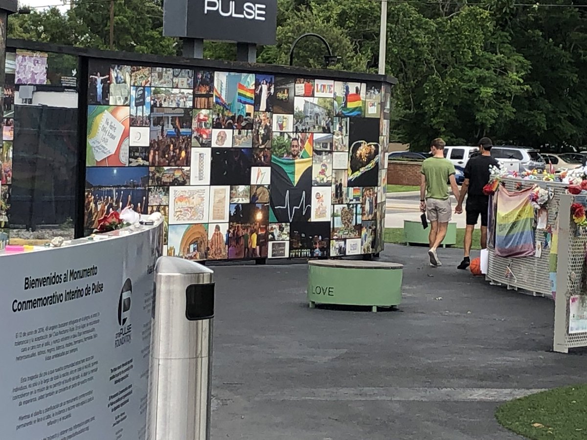 raphaelgrand's tweet image. Le 12 juin 2016, la fusillade d’#Olrando dans le club LGBT The Pulse. Bilan: 49 morts. La discothèque est toujours là. Puissant lieu de mémoire.