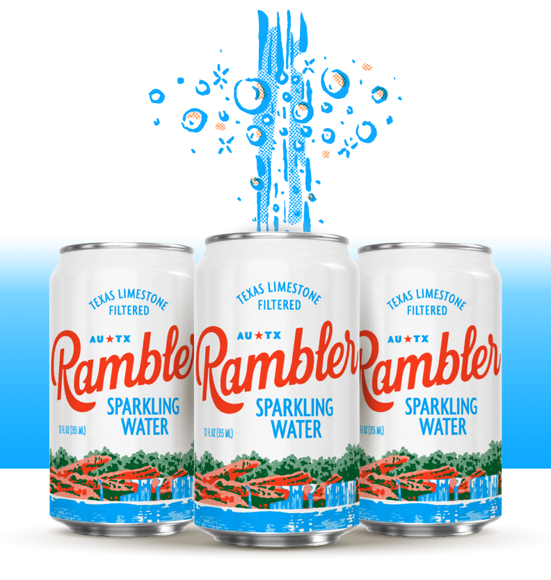 Them: Water you up to?
Me:
- - - - - -
This stuff is amazing. Also their website is super hot fire. 🔥🔥🔥
#sparklingwater #RamblerSparklingWater #HEB