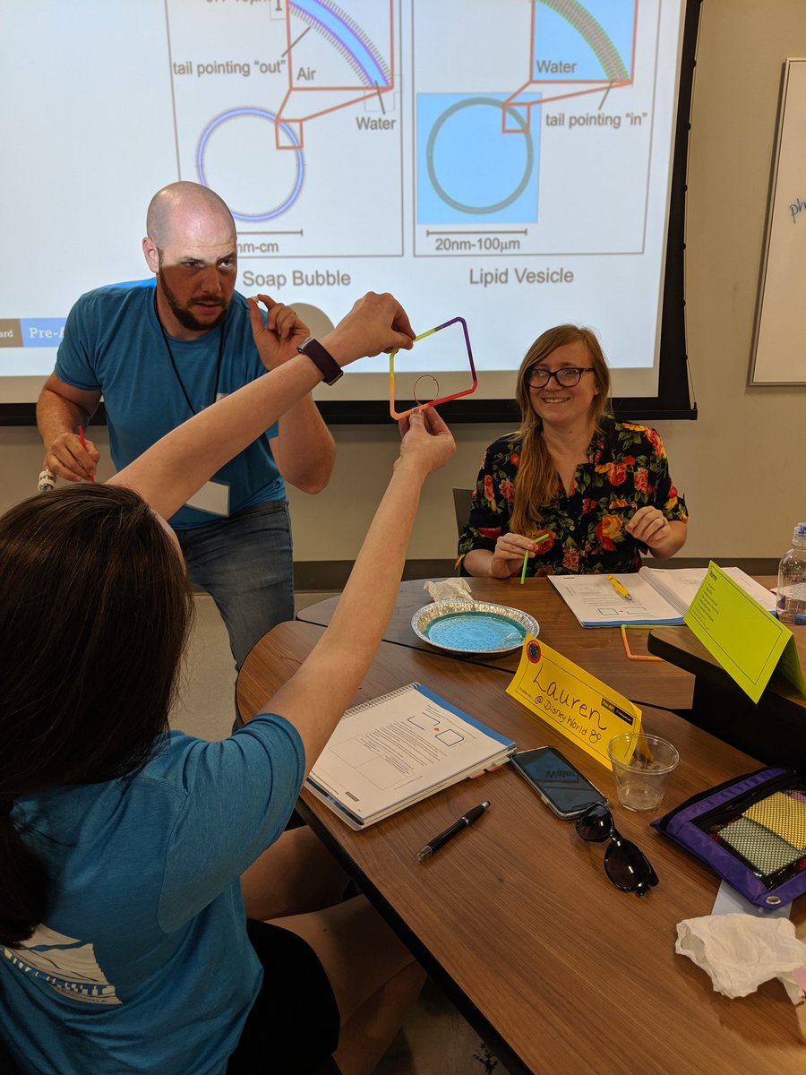 mrsingrambio's tweet photo. Blown away with modeling in Pre-AP Bio @TCzupryk @BHS_McCracken @CheriReznicek @AP_Trevor @DougSBoard #modelingmembranes #bubblesasmembranes #bioislife #preap #preapbio #preappl https://t.co/9nBMDVZdTZ