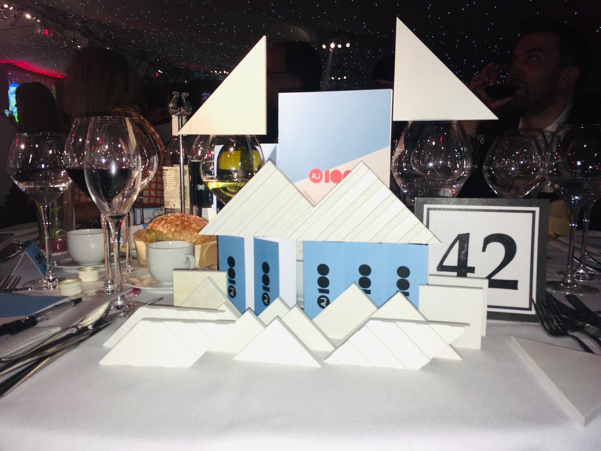 angela_dapper's tweet photo. At the #AJ100 awards, playing with @equitoneuk blocks! #table42 @ArchitectsJrnal https://t.co/WuHkAVPNpq