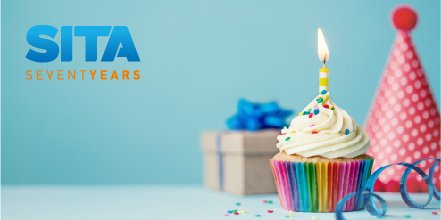 SITAonline's tweet photo. #HappyBirthdaySITA! Over the last 70 years, SITA has overseen many milestones and industry firsts for aviation. It’s all been grounded in the two key principles of #collaboration and co-innovation. https://t.co/KiHKLlOXAA  #SITA70YrsInnovating https://t.co/EMVWL5tQLt