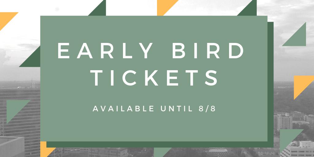 Get your early bird tickets for #DCATL! Offer lasts until 8/8! bit.ly/dcatl19