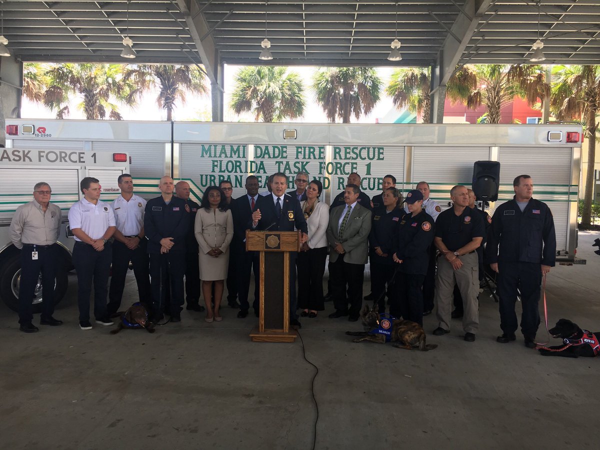 MayorGimenez's tweet photo. Welcome Florida CFO @JimmyPatronis to #OurCounty. #prepareflorida https://t.co/qf8fePld8G