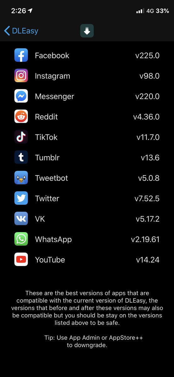 ProfeJuAntonio's tweet image. #DLEasy regresa con compatibilidad en las últimas versiones de las redes social 😊 ahora podrás:

1️⃣ Descargar todas las fotos y videos
2️⃣ Importar lo descargado directo a la aplicación de Música
3️⃣ Soporte 📱A12 PRONTO

🤯 AHORA ES DE PAGO = 2 dólares desde la repo de Packix 🙈