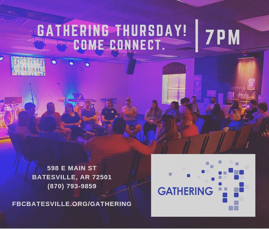 FBCBatesville's tweet photo. Connection is key! https://t.co/MNcA1XWHwX