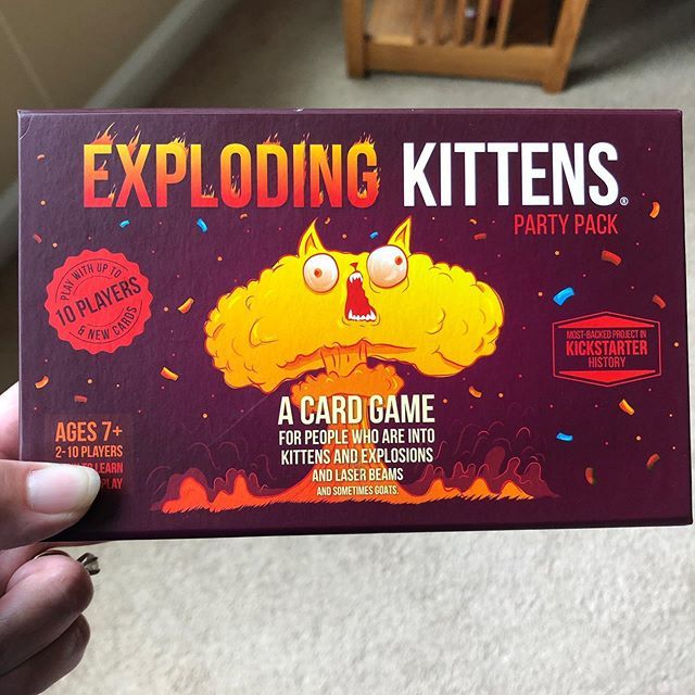 Found a new card game @target today and just couldn’t resist 🤣 Tonight’s game night just got a lot more interesting! bit.ly/2Rs128f