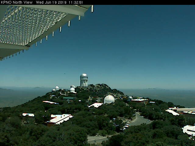 NGC3314's tweet photo. Remote #observingrun back-to-back from La Palma and Kitt Peak. Summer solstice + full moon makes me think this was one of the lats of our nights I scheduled (fault of Past Me). OTOH, it's clear both places. So H-alpha and I bands it will be. https://t.co/h2GF74TPOO