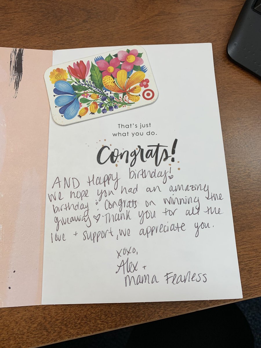 thats_so_renee's tweet photo. It finally came! Thank you so much @TheFearlessPod @alexandraairene โค๏ธ Iโve looked to u for a lot of guidance for many years now & the fact that I was even noticed by you was really special. I appreciate you so much #learningtobefearless #washyourballs https://t.co/nYpGrZSaMT