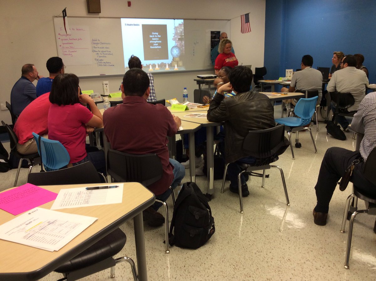 GainsMarika's tweet photo. @disdstemmath 
#disdstemmath 
Navigating Your Math Classroom with the TI-Napier (Beyond Beginners) https://t.co/i1S7qeqTNY