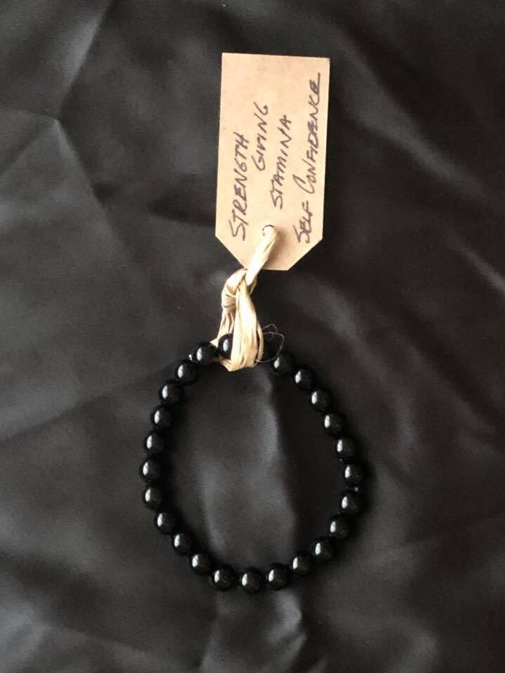 RockOutALS's tweet photo. This beautiful gem bracelet is one of the many items up for bid this Saturday for our Jeramey’s Journey & Rock Out ALS benefit auction at @TriplehornBrew! Come out, enjoy a beer & donate to benefit ALS research and patient care. 🍺🤘#ROALS #Endals #jewelry https://t.co/RXpBQ3g84I