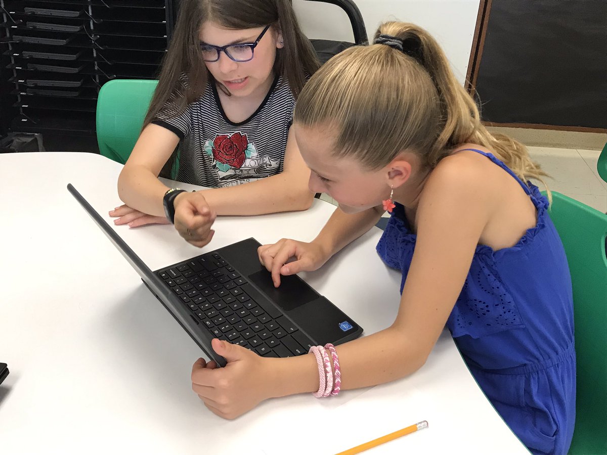 NSHACKLab's tweet photo. Testing out the Digital Escape Rooms that Mrs. #Catlin’s #NSHeroes made. @FCSDtweets https://t.co/wDoLqRuqsq