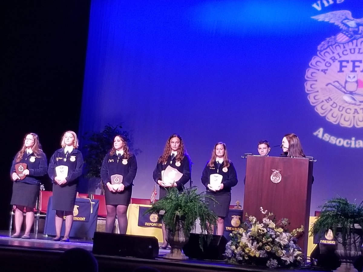MCurry_CHSAG's tweet photo. State winners in Building Communities and Chapter Forestry/Wildlife!!! Thankful for students who help put in the work all year long to make our chapter successful! #falconpride #VirginiaFFA #doingtolearn https://t.co/yuH02sZ2m0