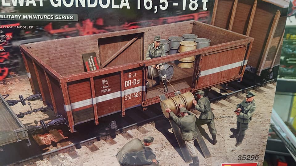 SModelisme's tweet image. Hoy hemos recibido el nuevo material ferroviario de la segunda guerra mundial de la mano de Miniart a escala 1/35 #miniartmodels, #maquetastrenes, #escuelamodelismo