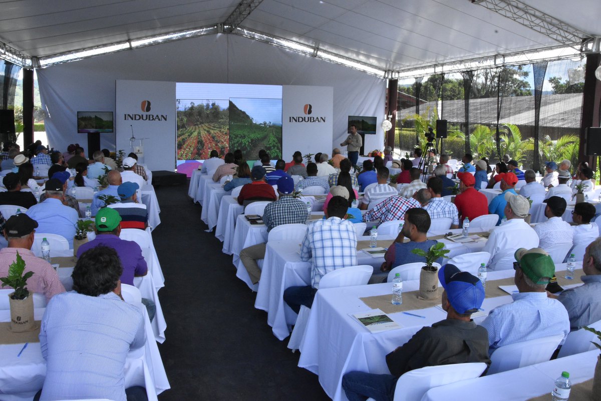 IndubanSAS's tweet photo. La primera jornada de capacitación fue impartida en nuestro Jardín Varietal en Rancho Arriba, instalaciones que cuentan con una capacidad de 5 millones de plantas por año, desde donde entregamos semillas y plántulas injertas a productores de café a nivel nacional. #Induban https://t.co/jyq7q5zHNO