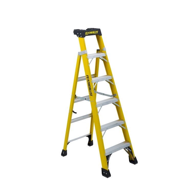 BoltsPlusInc's tweet image. The #CrossStep ladder combines Shelf &amp;amp; #StepLadder for an unmatched 2-in-1 design
#Vshape #ProTop gets 6” closer to the job and can lean into corners, poles, &amp;amp; walls

By @FeatherliteLLC avail. in 6ft and 8ft at #BoltsPlus
Other sizes available

More info: buff.ly/2KyjJXx