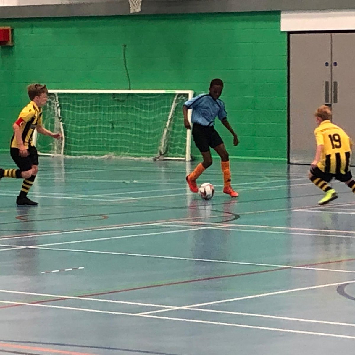 InspireSFCentre's tweet image. Action from tonight’s junior #futsal competition here at @inspiresfcentre

#grassrootshub #englanddna