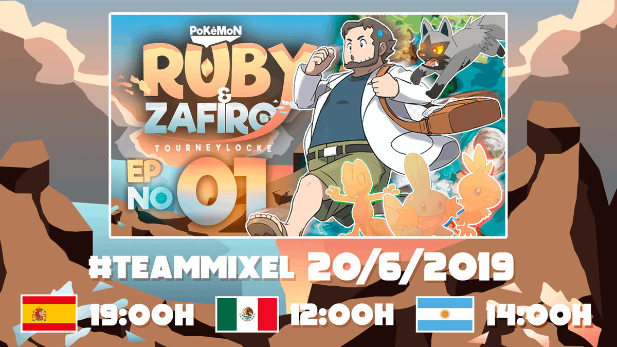 Mixel_GG's tweet photo. ⚡¡MAÑANA EMPEZAMOS EL TOURNEYLOCKE!⚡
Aquí os dejo la miniatura del primer episodio y los horarios
Si tu país no está pregúntamelo y te lo digo ^^
#TeamMixel #TourneyRZ https://t.co/HhhWU2YO8f