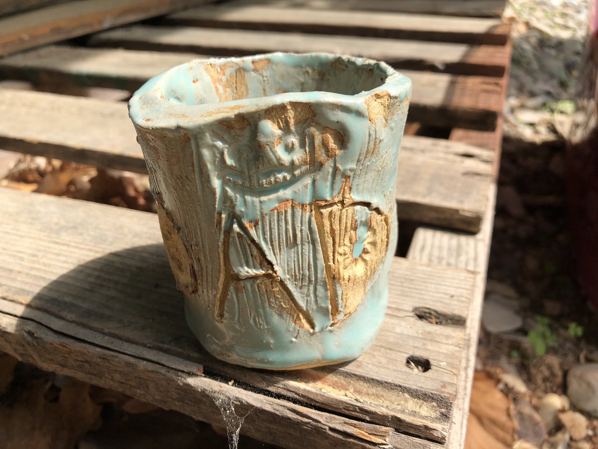 TeaSwallow's tweet image. Happy Father’s Day to me. Kiddo is making me some great teaware