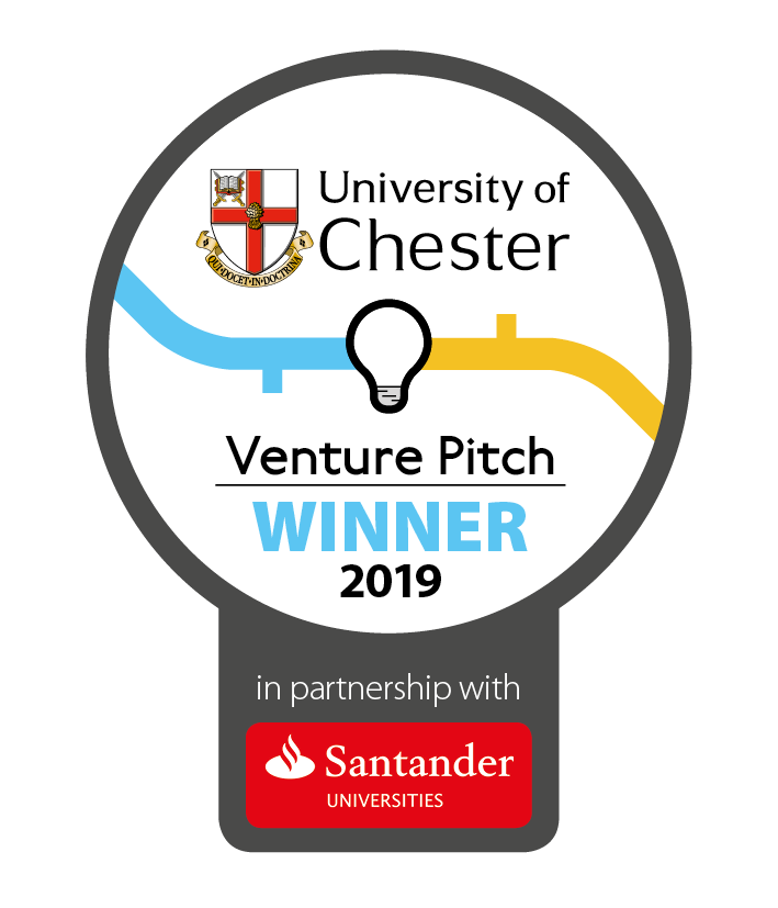 SprayShield's tweet photo. @chestercareers #Venture Last nights awards. We came away with a @santanderuknews award of £500 and CoWorking Office Space. All to help us develop our Product. Onto the #seap2019 in York. https://t.co/y97bfVOorf
