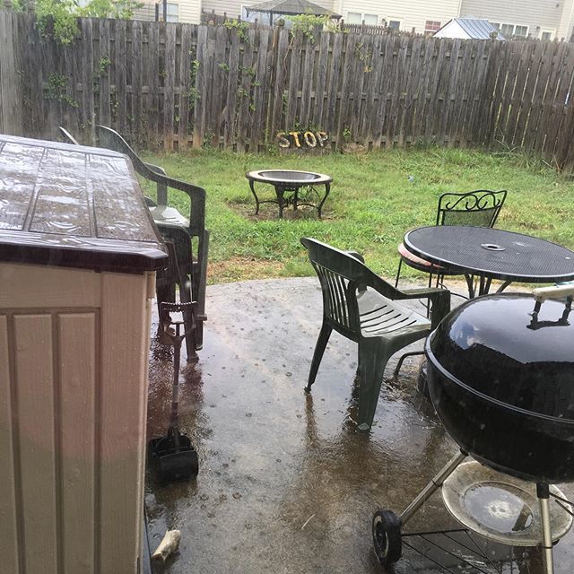 AmyLStrickland's tweet photo. Really glad I didn’t put my leatherwork outside to dry five minutes ago. https://t.co/xt0pZKllEL https://t.co/RFPIlKSx7Z