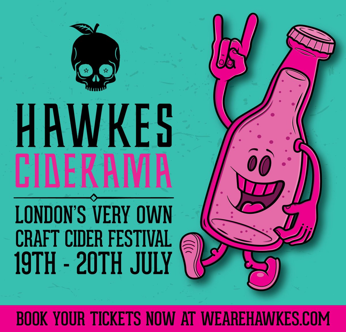 wearehawkes's tweet photo. We cannot be more excited about our #Ciderama festival 🍏🙌 This is the for craft cider, surrounded by banging tunes, great food and lovely friends 💃 Book those tickets now! https://t.co/QaEDUUec9c #CiderFestival #CiderFest #LondonFest #LondonFestival #JulyEvents #LondonEvents https://t.co/UIVUJec2uT