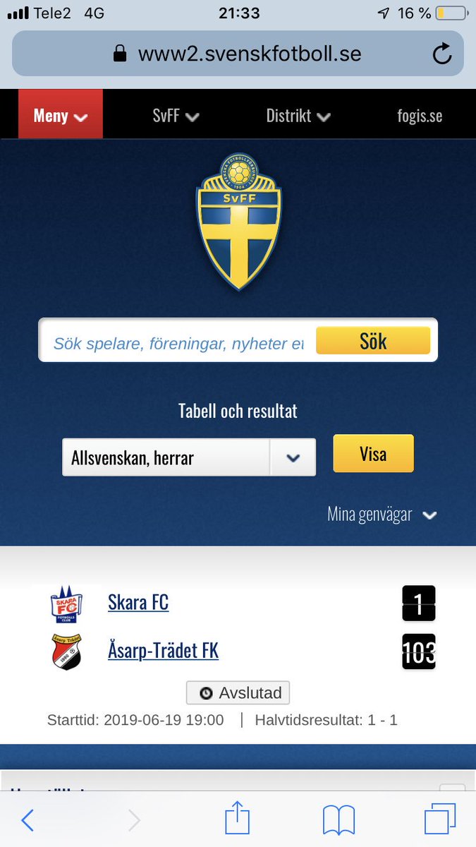 AsarpTradetFK's tweet photo. 😂🙏🏼 | Världsrekord? Skämt å sido..vi vann med 1-2! Vad var oddsen innan match? @Unibet_Sverige https://t.co/E9oxjVARfj