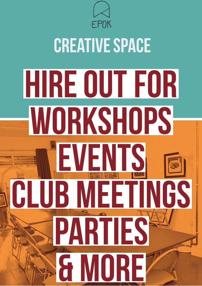 EPOKstudios's tweet photo. Our Marketing Manager @teinataina  going creative with our new posters, soon on our outside wall for everyone who passes by to admire. You must know someone who needs a space for meeting, party or workshop? @EventsStockport @whatsoninstock @ItsInStockport @SKNetworking #venue https://t.co/V9O9l6qDZj