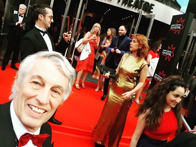 #redcarpet at Edinburgh Film Festival Opening Gala. Our film next year? #edfilmfest #GrindstoneFilms #gonetogroundfilm #filmpremiere #glamfrocks #directorslife #edinburghfilmfestival #scotland bit.ly/2WOntFW