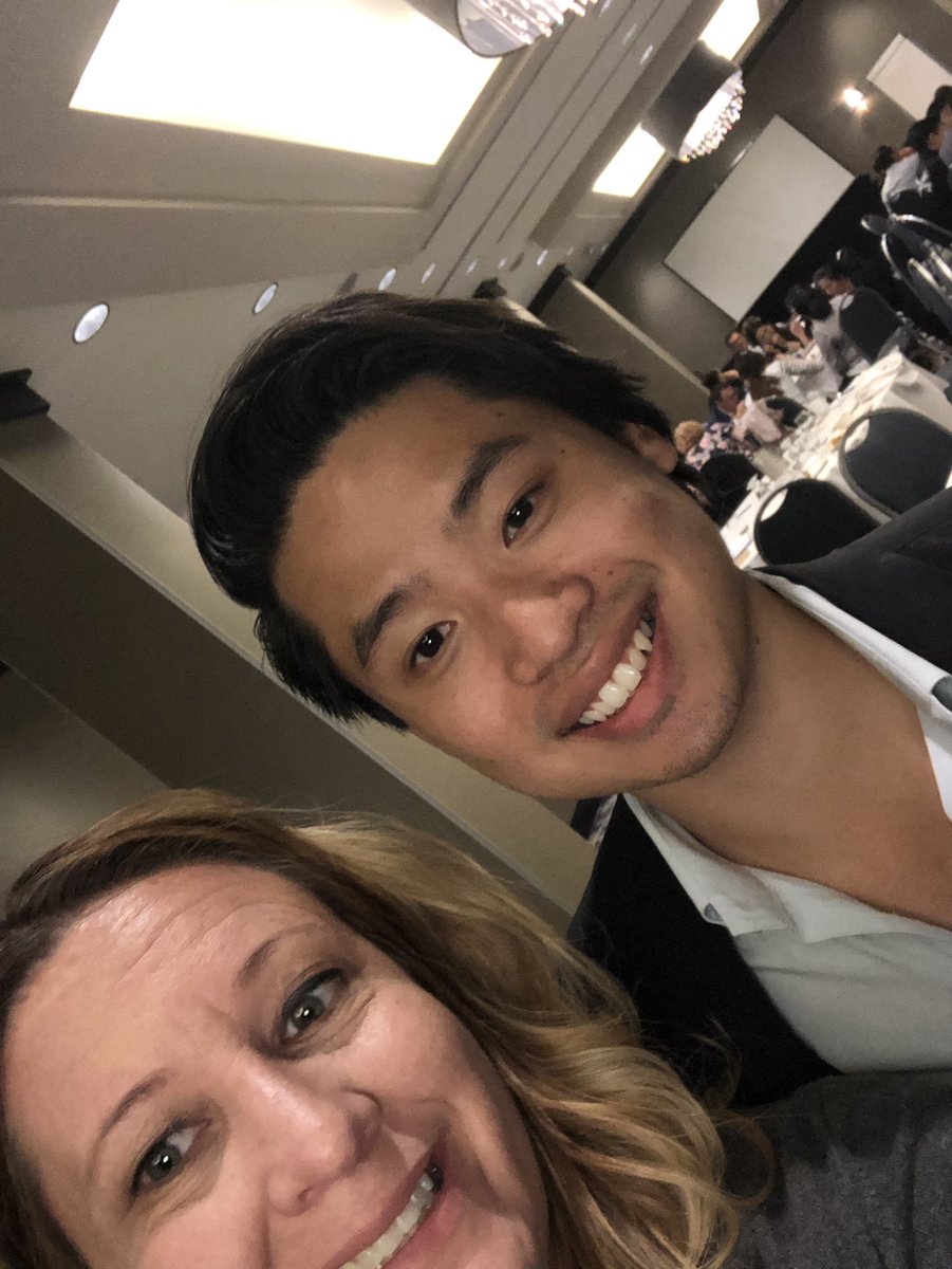 Awesome day in #yeg ! Many years since ive seen @EzraBitangcolTD # advice sessions #glad we are inside and not in the rain !