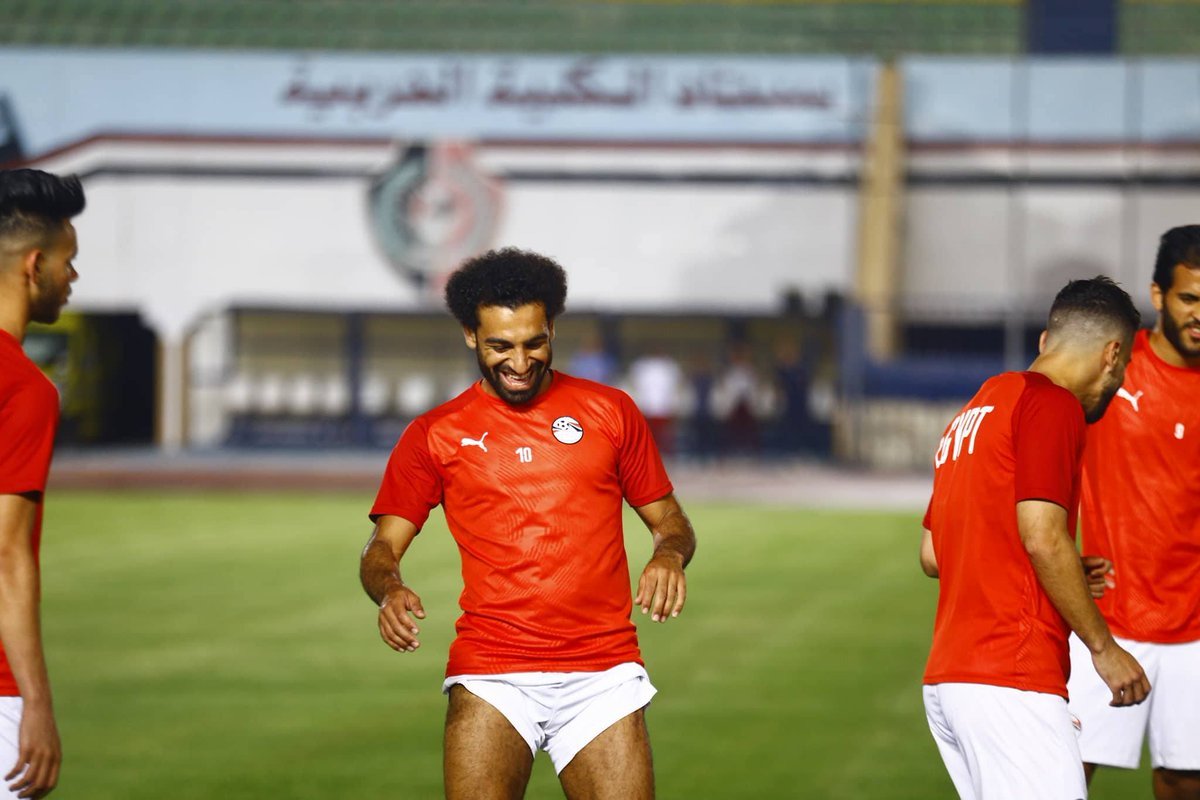 تدريب الفراعنة على ملعب الكلية الحربية استعدادا لزيمبابوى#امم_افريقياhttp://www.youm7.com/4294889
