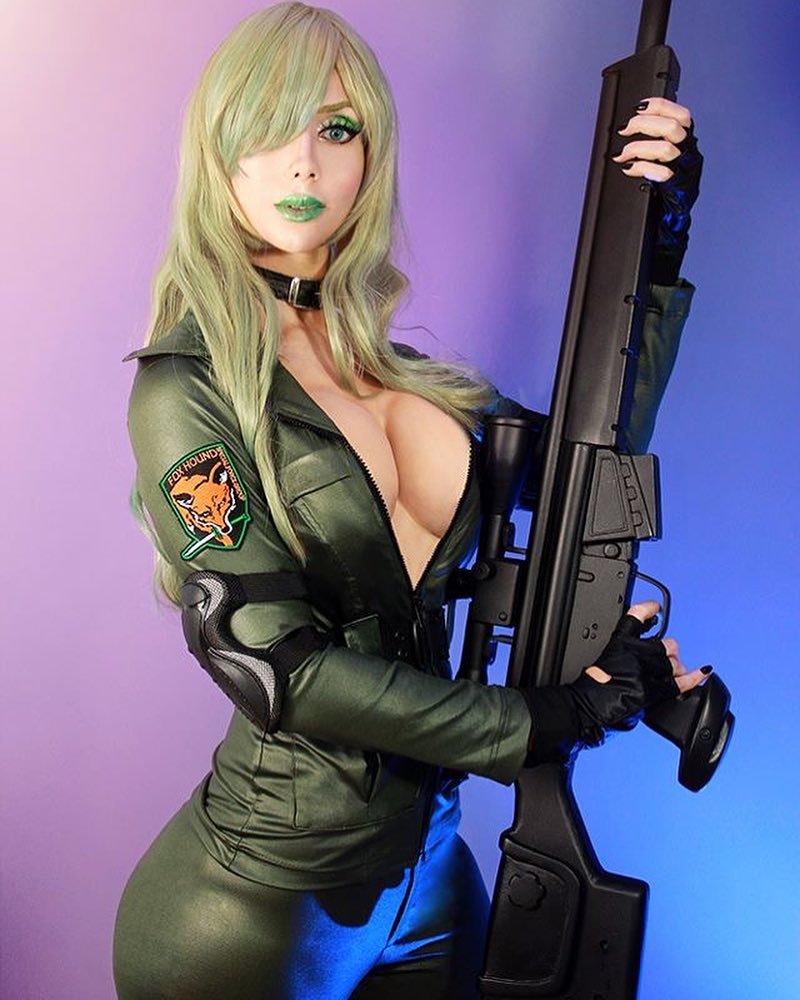 Game: (Metal Gear) Sniper Wolf Cosplays by. #cosplayer. 