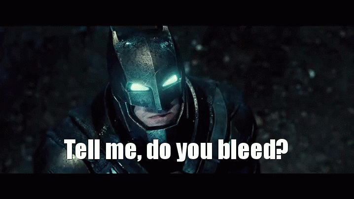 chubicki's tweet image. Downside to #robotblood?