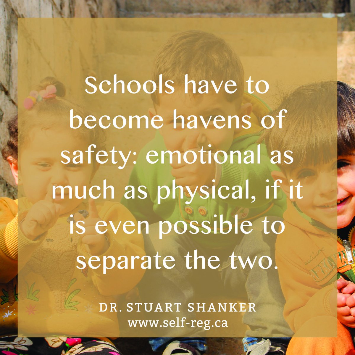 This needs to happen for students and their parents to experience the long-term sense of security that education demands. #SelfReg