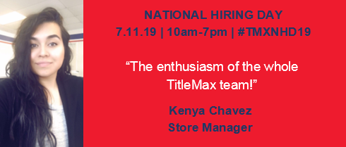 If you weren’t already sold on the Company prior to attending National Hiring Day last year, did something that day make you want to join the team? Join us this year on July 11, 10am-7pm! #TMXNHD19