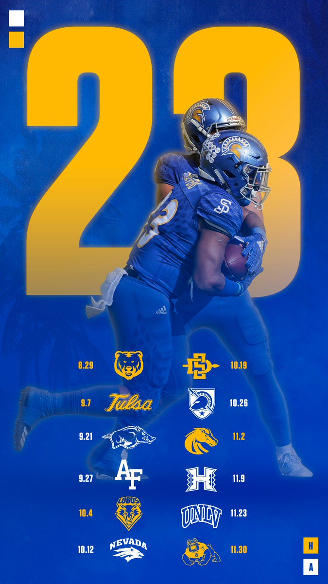 SanJoseStateFB's tweet photo. 71 more days📅
Who are you excited to see in CEFCU Stadium on August 29th??
#SpartanUp // #WallpaperWednesday https://t.co/AE3dD1JQuH