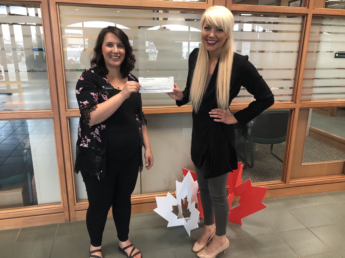 Happy to support our local college @GPRC_AB with their summer camps for kids #tdplays #TDintheCommunity @KuscheNada @ToddLinnen_TD @KariScarlett