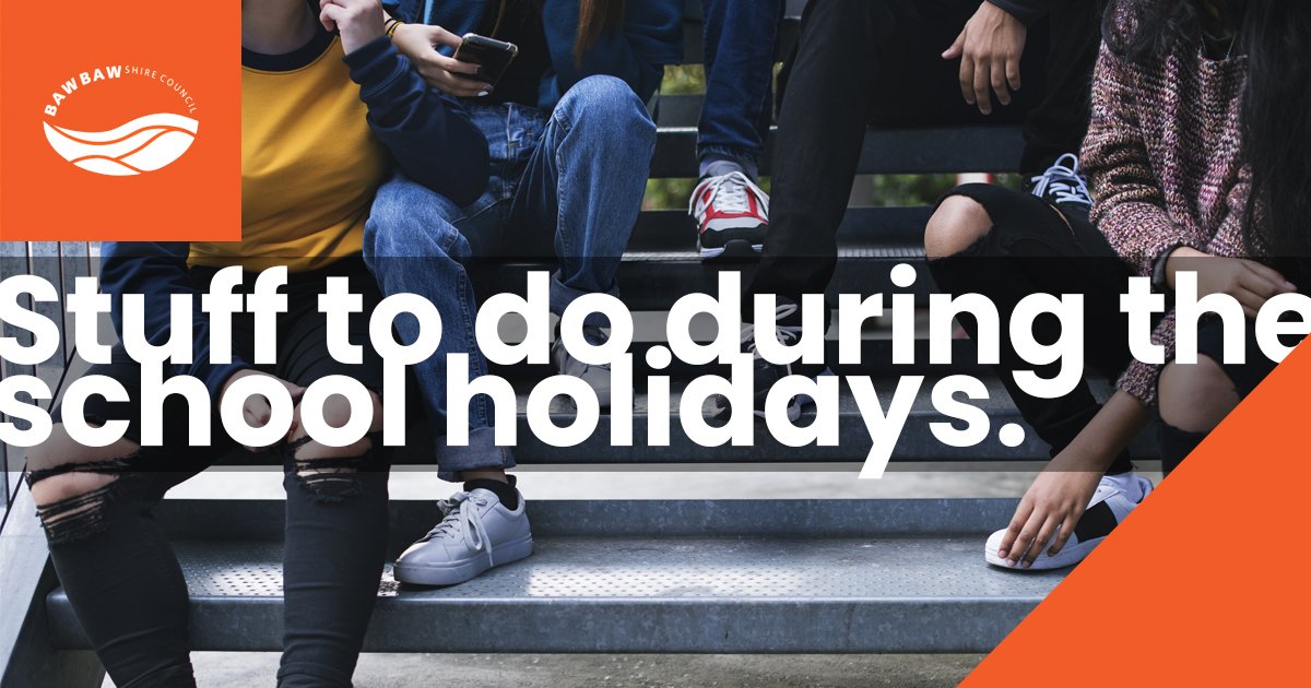 The July school holidays are just around the corner and we've got loads of great youth activities lined up to keep everyone entertained: 
🏀 sports
💻 coding + hackathons
🎨 art
🕺 dance
🧘‍♀️ yoga 
➕ lots more!

Full details: bawbawshire.vic.gov.au/Our-Community/…