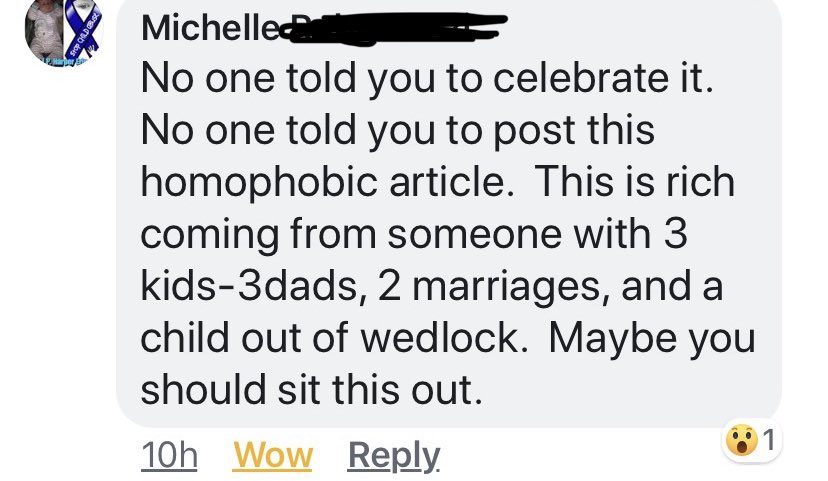 transguyhigh's tweet photo. damnnnnn michelle really went in on my aunt 💀💀💀💀💀💀😬😂😂😂 my mom sent me this 😭😂 https://t.co/qMaB7DoOmi