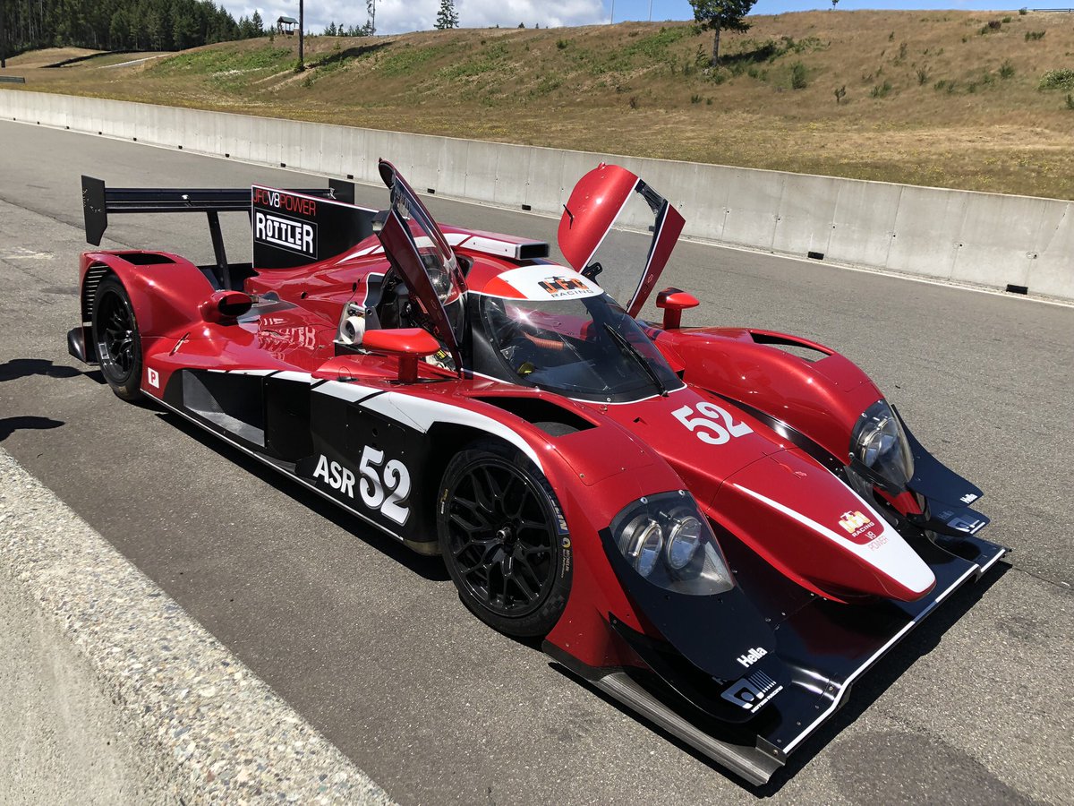 JFCRacing's tweet photo. Miles got some more seat time in the Lola. Full fuel stint on low power setting looks to be 1:15’ish. #nasa25hour #JFCV8 #LolaB1280 https://t.co/4StWTI1zj3