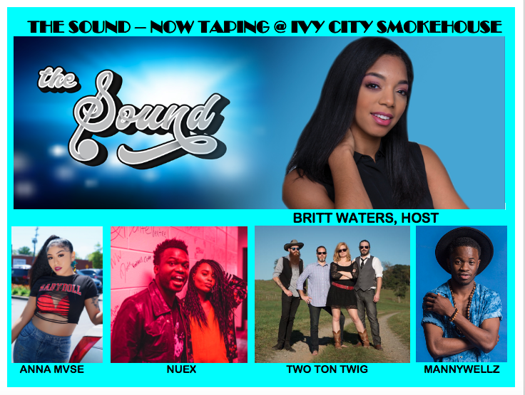 Thursday is Day 2 of taping THE SOUND with <a href="/ItsBrittWaters/">Britt Waters</a> on location @ Ivy City Smokehouse! Guess who's rocking the sound stage tomorrow afternoon! <a href="/entertain_dc/">entertain_DC</a> <a href="/202Creates/">202Creates</a> <a href="/ICSHDC/">Ivy City Smokehouse</a> <a href="/annamvze/">nothin’ amvzes me anymore🥀</a> <a href="/weareNUEX/">weareNUEX</a> <a href="/TwoTonTwig/">TwoTonTwig</a> <a href="/Mannywellz/">Mr. Oúlala</a>