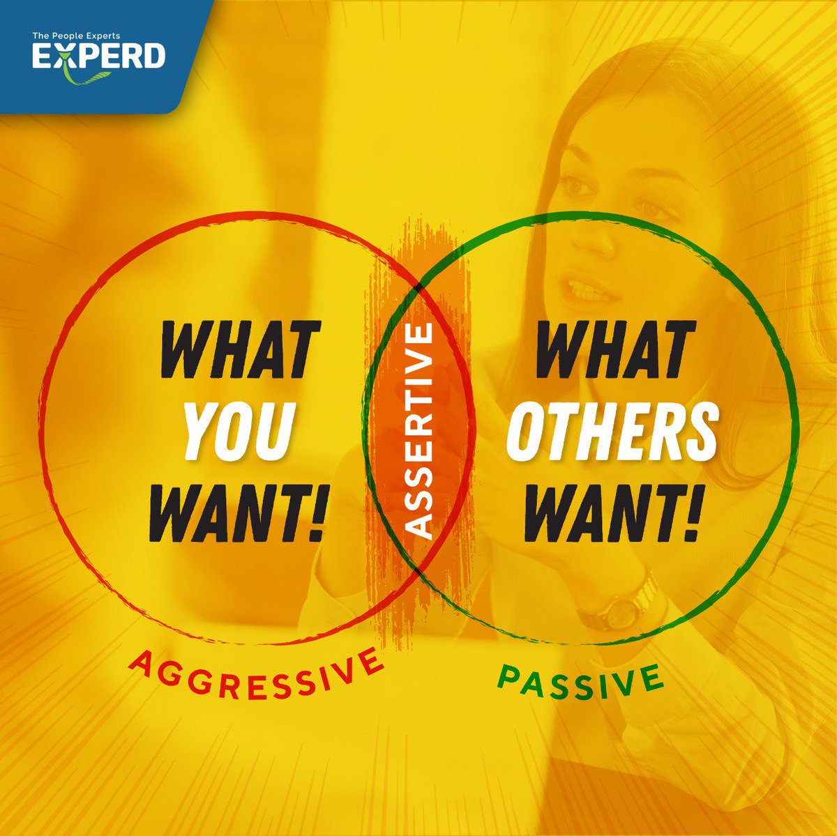 experd's tweet image. There are three key communication styles: passive, aggressive, and assertive communication. It’s important to know your communication style. 
#assertivecommunication #experd #expert #expertexperd